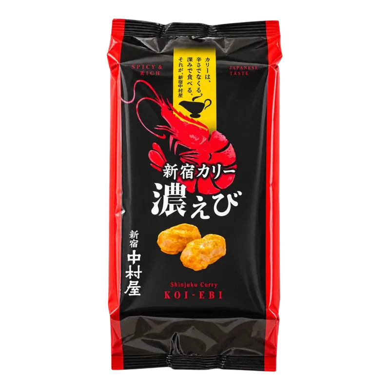 新宿カリー濃えび 6袋入のパッケージ