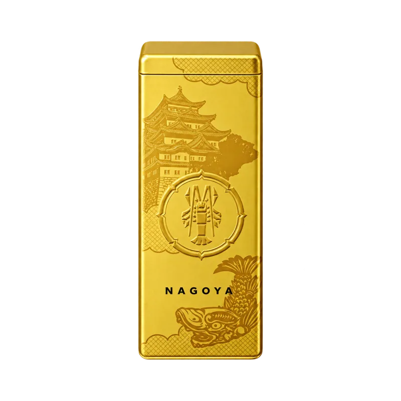 ゆかり 名古屋黄金缶のパッケージ