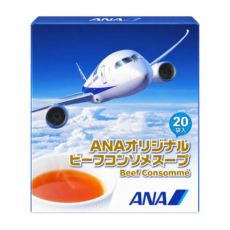 ANAオリジナル ビーフコンソメスープの包装イメージのパッケージ