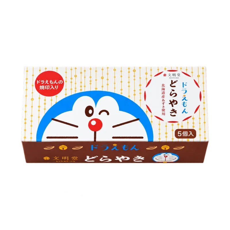 ドラえもんどら焼きの包装イメージのパッケージ