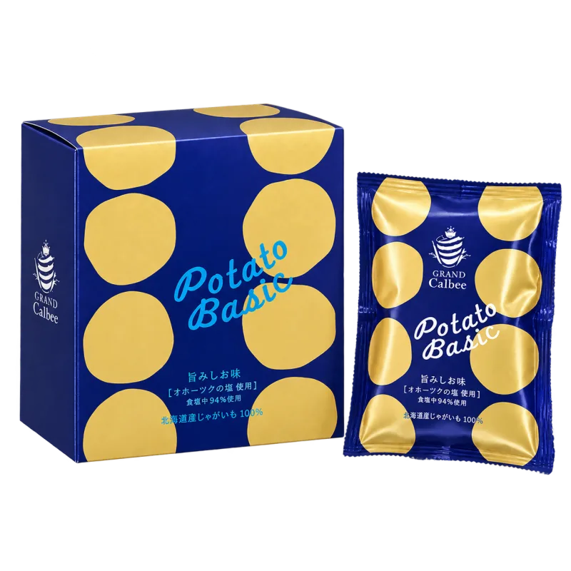 Potato Basic 旨みしお味のパッケージ