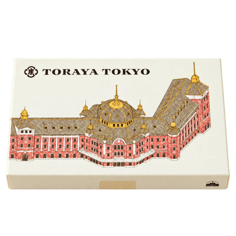 TORAYA TOKYO 小形羊羹 夜の梅 5本入のパッケージ