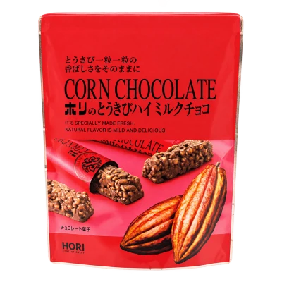 とうきびチョコハイミルク：箱・パッケージ