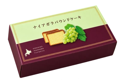 ナイアガラパウンドケーキ：箱・パッケージ