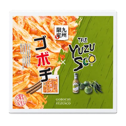 ゴボチ ゆずすこ味：箱・パッケージ