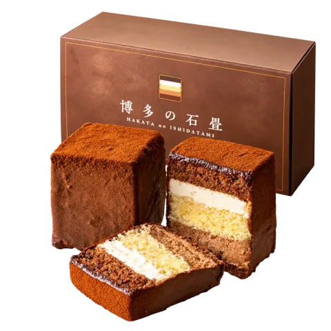 博多の石畳（ケーキ）：箱・パッケージ