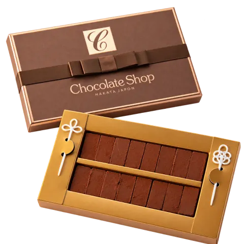 博多の石畳（生チョコミルク）：箱・パッケージ