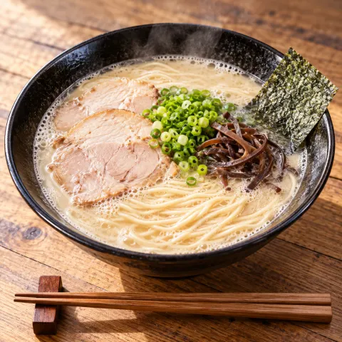 博多ラーメン 一双：調理例