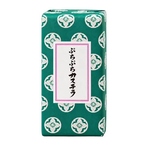 あまおう苺入り ぷちぷちカステラ：箱・パッケージ