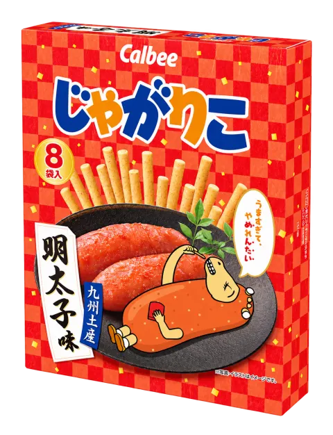 じゃがりこ 明太子味：箱・パッケージ