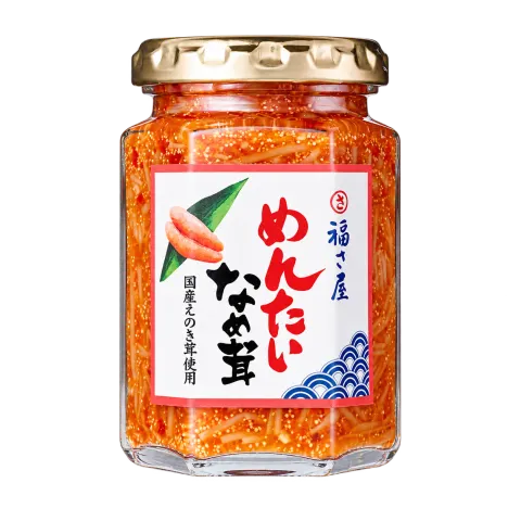めんたいなめ茸：箱・パッケージ