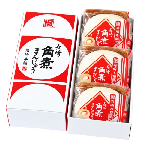 長崎角煮まんじゅう：箱・パッケージ