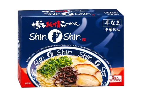 博多ShinShinラーメン：箱・パッケージ