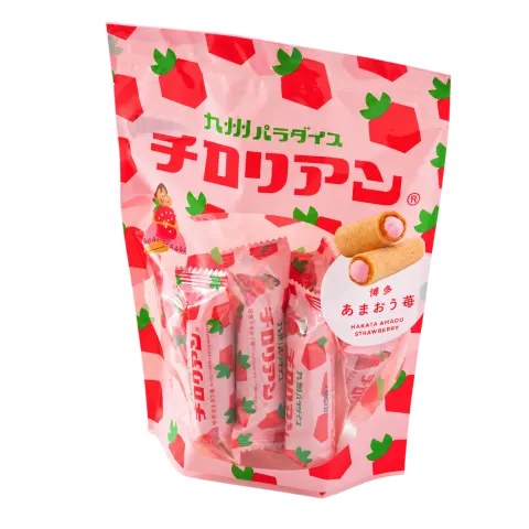 チロリアン 博多あまおう苺：箱・パッケージ