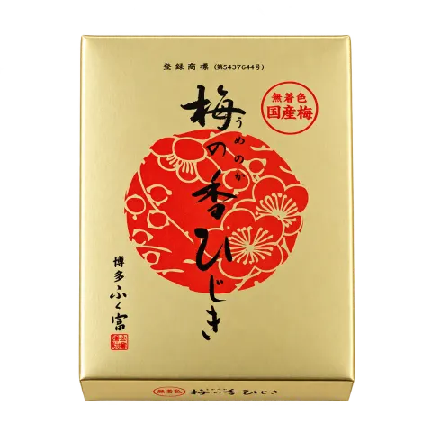 梅の香ひじき：箱・パッケージ