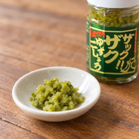 ザックザックゆずこしょう：盛り付け例