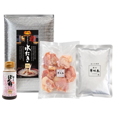 博多華味鳥 水たきセット：箱・パッケージ