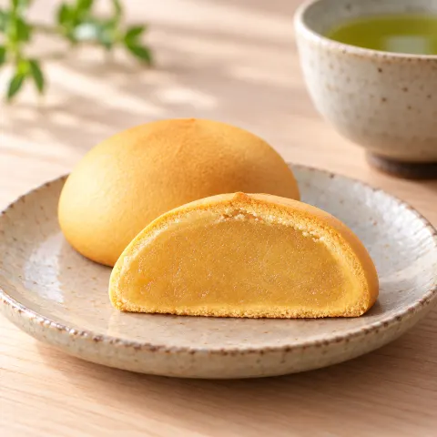 博多通りもん：雰囲気と断面