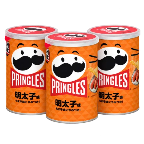 九州限定 明太子プリングルス：箱・パッケージ