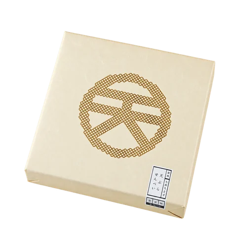 天ぷらせんべい：箱・パッケージ