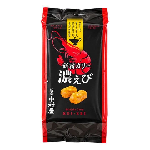 新宿カリー濃えび：箱・パッケージ