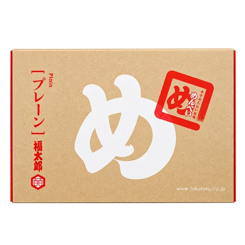 めんべい プレーン：箱・パッケージ