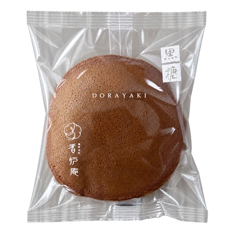 黒糖どらやき：箱・パッケージ