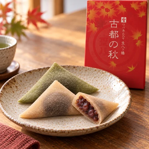 聖・祭菓「古都の秋」：雰囲気と断面