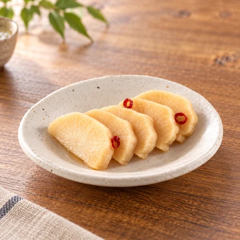 黒豆醤油大根漬：楽しむ場面