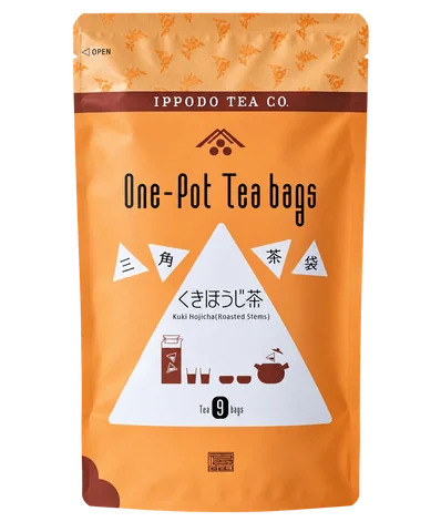 三角茶袋くきほうじ茶：包装