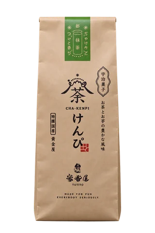荼けんぴ 抹茶 袋：包装