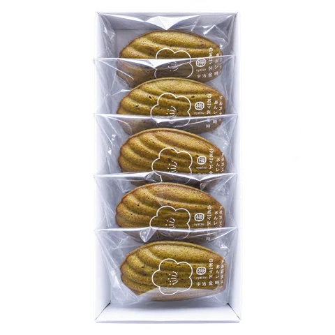 焼きまんじゅう あんマドレーヌ「宇治金時」：包装
