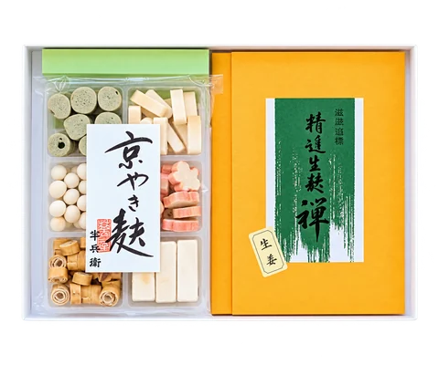 京麸詰合せ（生姜のしぐれ煮・やき麸）：包装