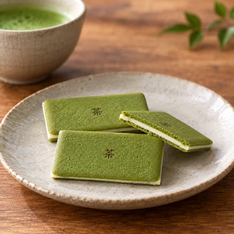 お濃茶ラングドシャ「茶の菓」：楽しむ場面