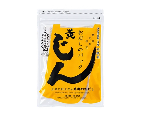 おだしのパックじん（黄）ミニ：包装