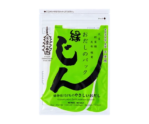 おだしのパックじん（緑）ミニ：包装