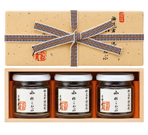 小松こんぶ詰合せ 3本入：包装
