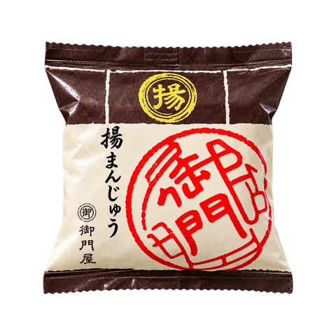 揚まんじゅう こし餡：箱・パッケージ