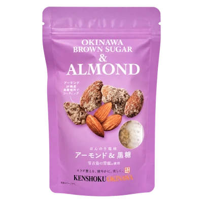アーモンド＆黒糖：箱・パッケージ