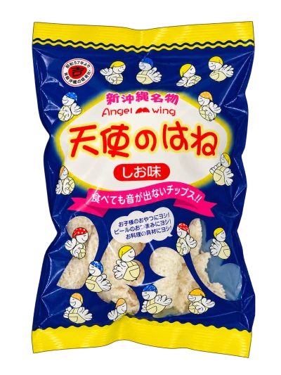 天使のはね 塩味：箱・パッケージ