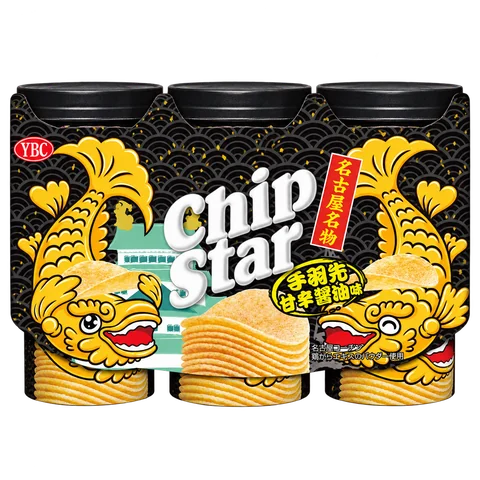 チップスターS 手羽先甘辛醤油味：箱・パッケージ