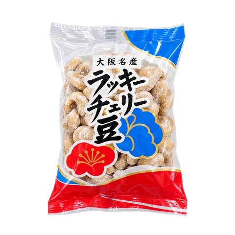 ラッキーチェリー豆：箱・パッケージ