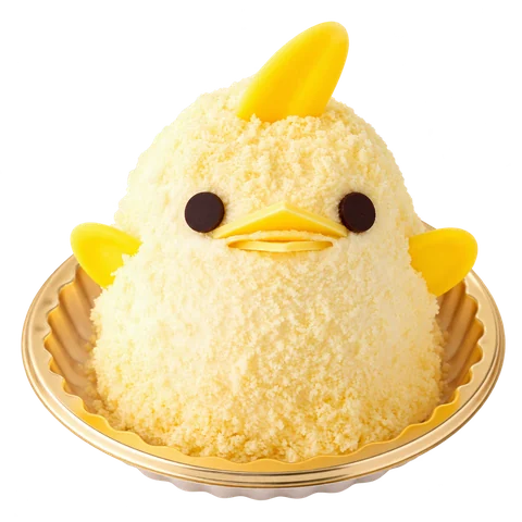 定番ぴよりん：商品全体（トレー付き）