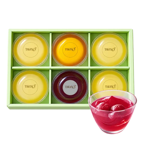 果実ゼリー6入W：箱・パッケージ