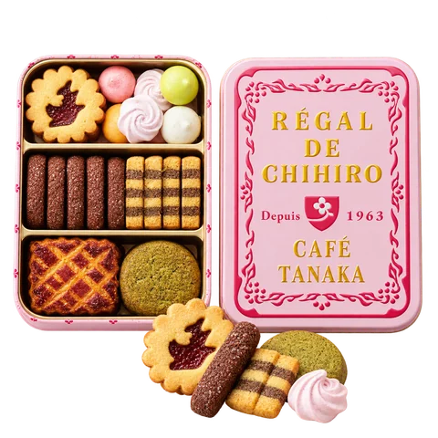 ビジュー・ド・ビスキュイ プティ ローズ・ドゥ：箱・パッケージ