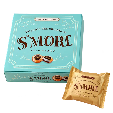 焼マシュマロ・タルト スモア：箱・パッケージ