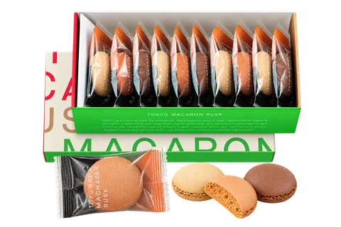 東京マカロンラスク NEXT：箱・パッケージ