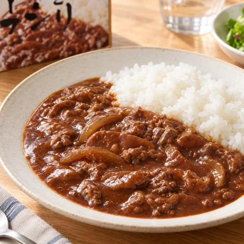 とびっきりハヤシビーフ：雰囲気と断面