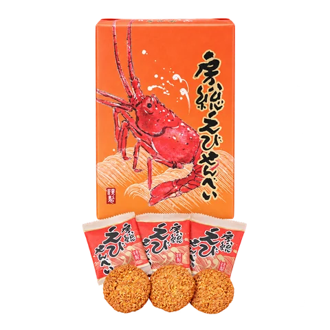 房総えびせんべい：箱・パッケージ