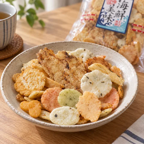 海鮮美味：雰囲気と断面